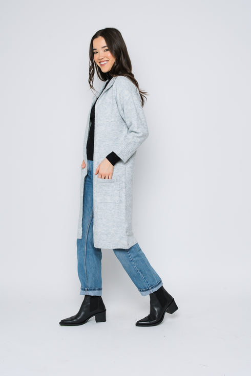 Vivian-Open Maxi Cardigan